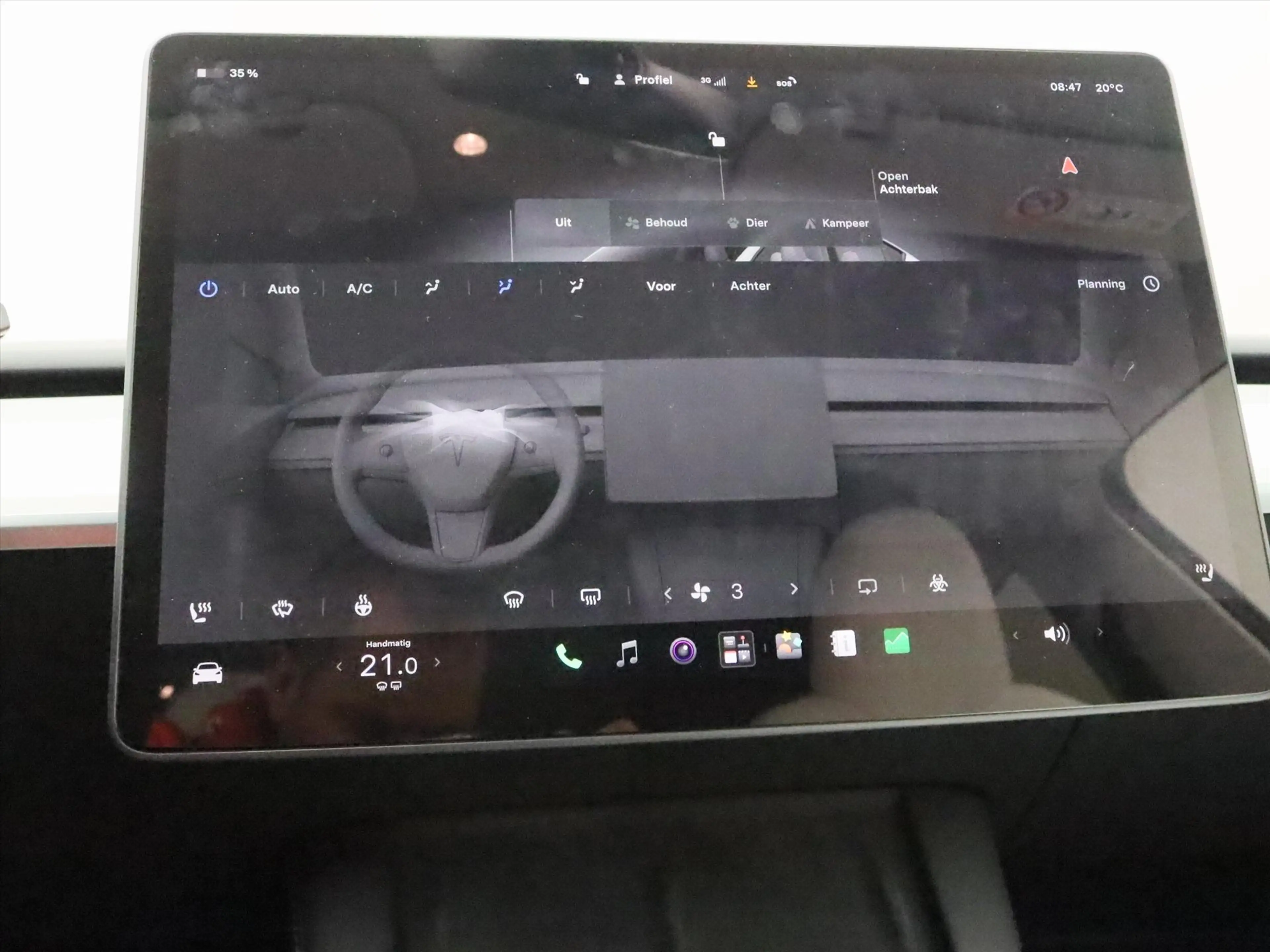 Tesla Model Y Long Range AWD 75kWh 351pk 94.1% SoH [ WIT LEDER+A — photo 26