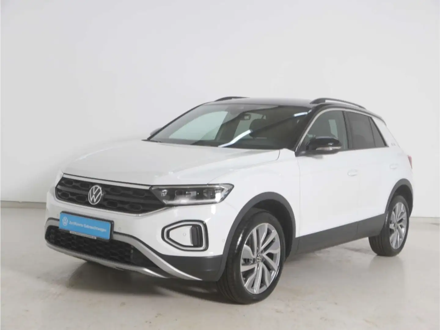 Volkswagen T-Roc 2.0 TDI GOAL DSG AHK/LED/NAV/RFK/Keyless Weiß - 2