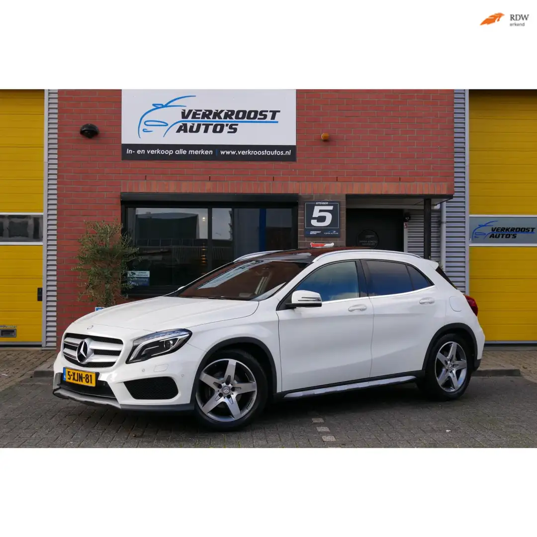 Mercedes-Benz GLA 200 Edition 1. amg. pano. camera. stoelverwarming Blanc - 1