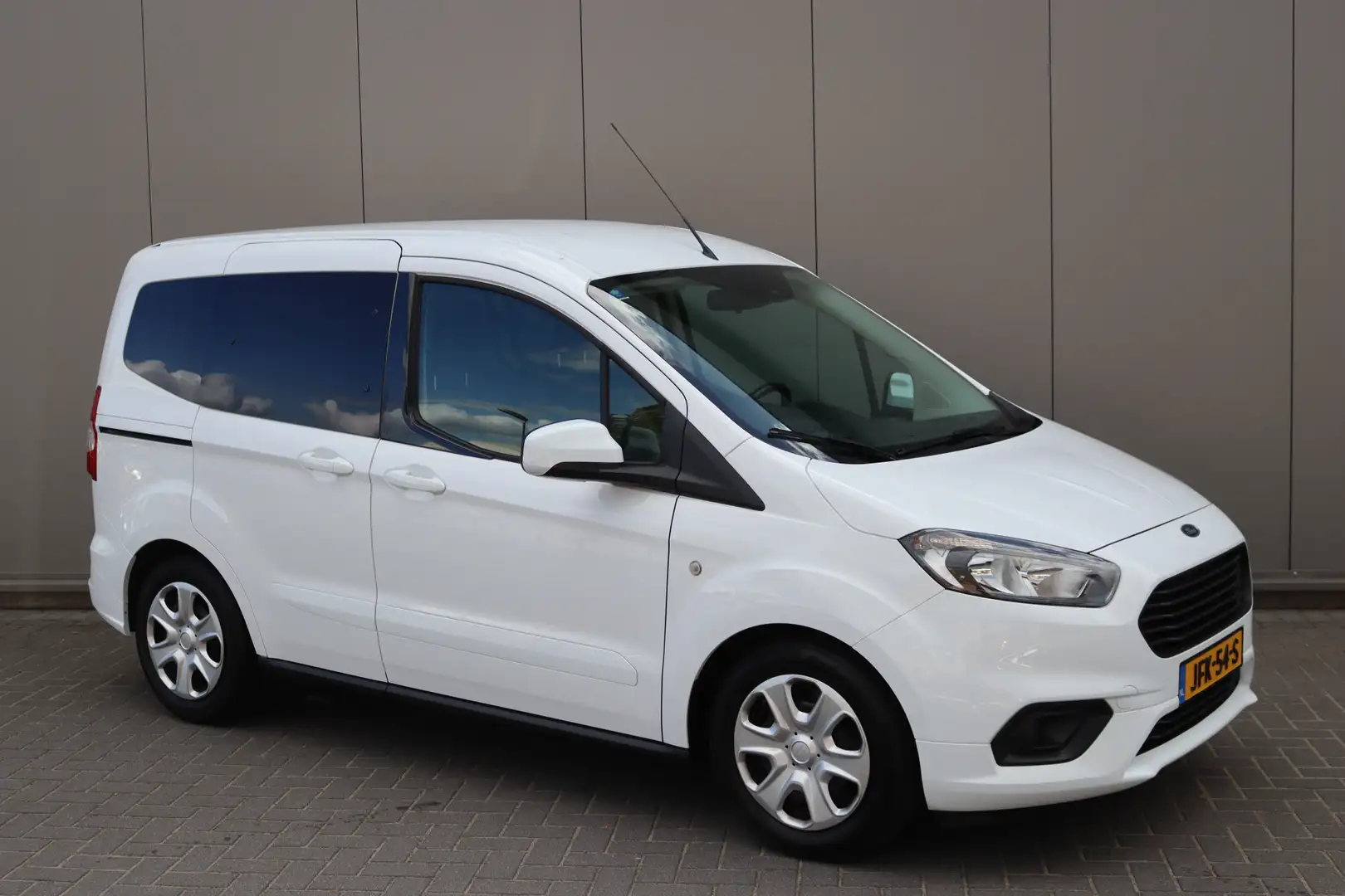 Ford Tourneo Courier 100PK EcoB. Cruise-control/Bluetooth/Stoelverwarmi Blanc - 2