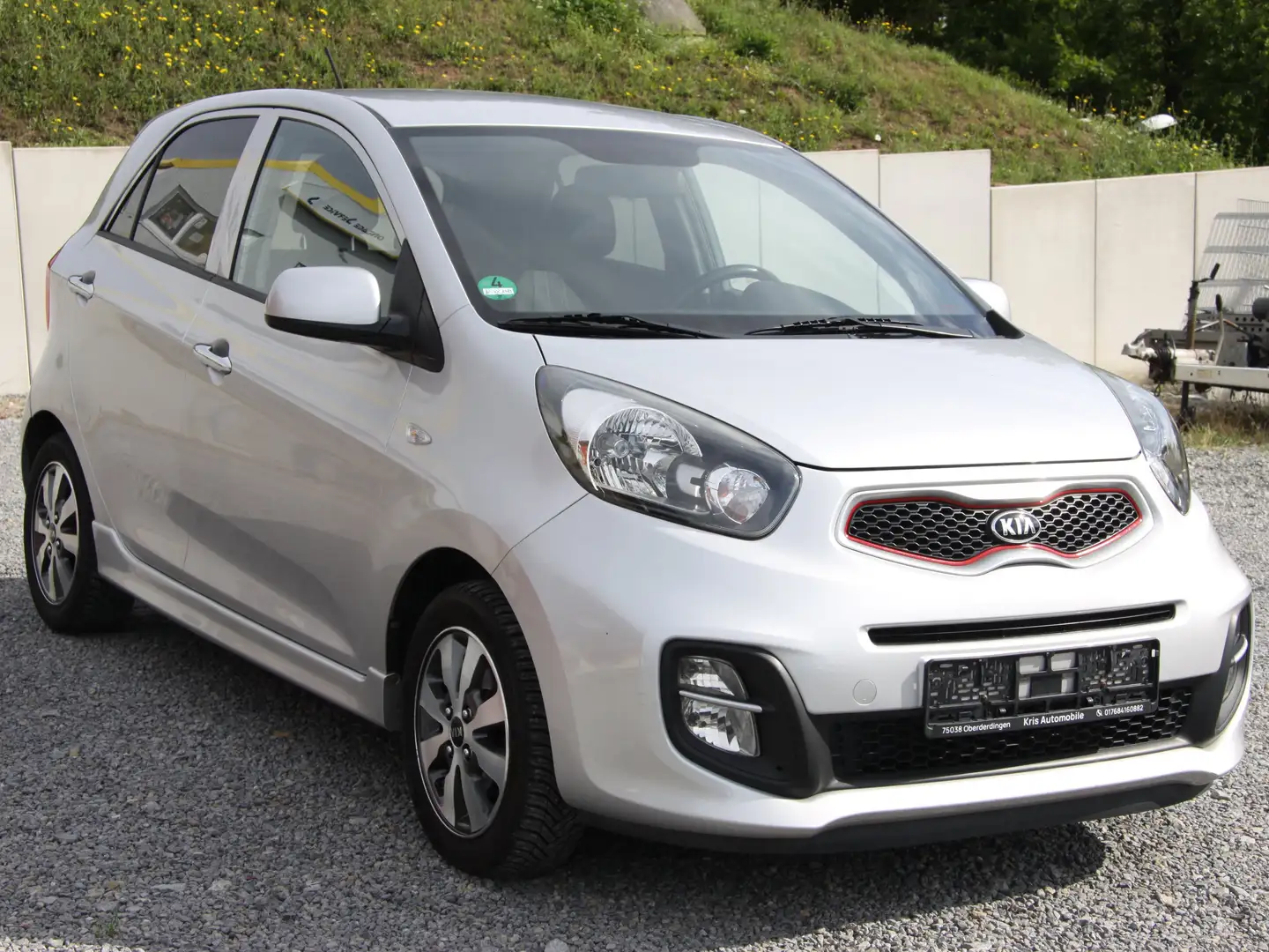 Kia Picanto 1.2 *Klima*PDC*SHZ Silber - 1