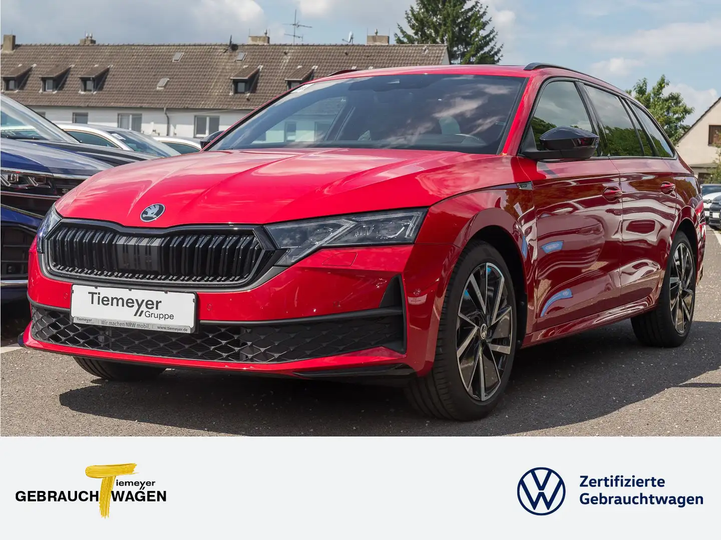 Skoda Octavia Combi 1.5 TSI DSG SPORTLINE PANO LM18 NA Rot - 1