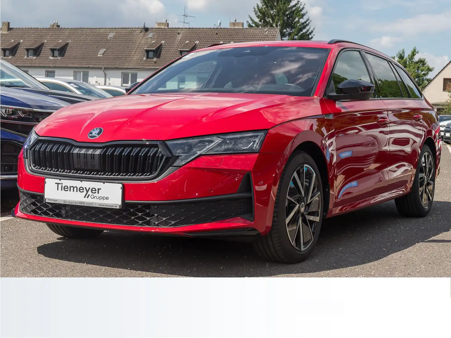 Skoda Octavia Combi 1.5 TSI DSG SPORTLINE PANO LM18 NA Rot - 2