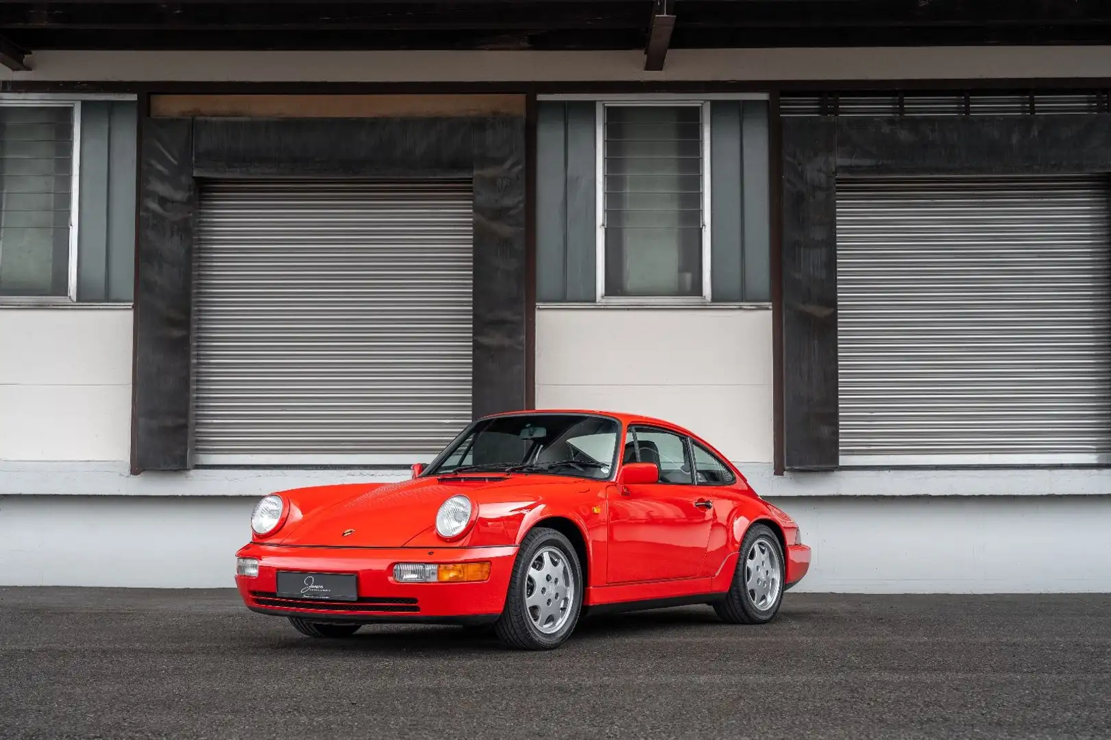 Porsche 964 911 964 Carrera 2 Coupé*deutsch*5-Gang*Sammler Rot - 1