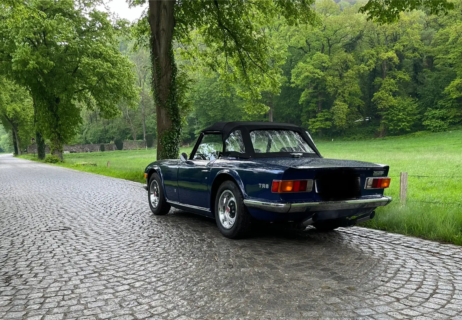 Triumph TR6 Overdrive kompl. restauriert H-Zulassung Zust. 2+ Blau - 2