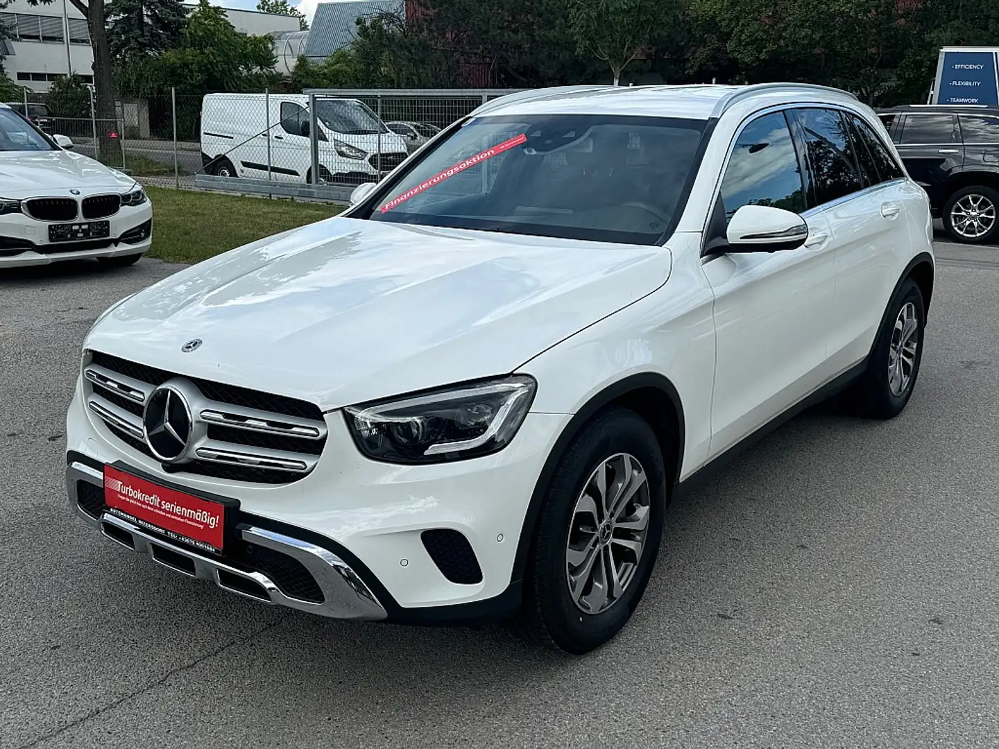 Mercedes-Benz GLC 200 d 4MATIC Aut. / 1BESITZ / 360*KAM / FAHRASISST ... Weiß - 2