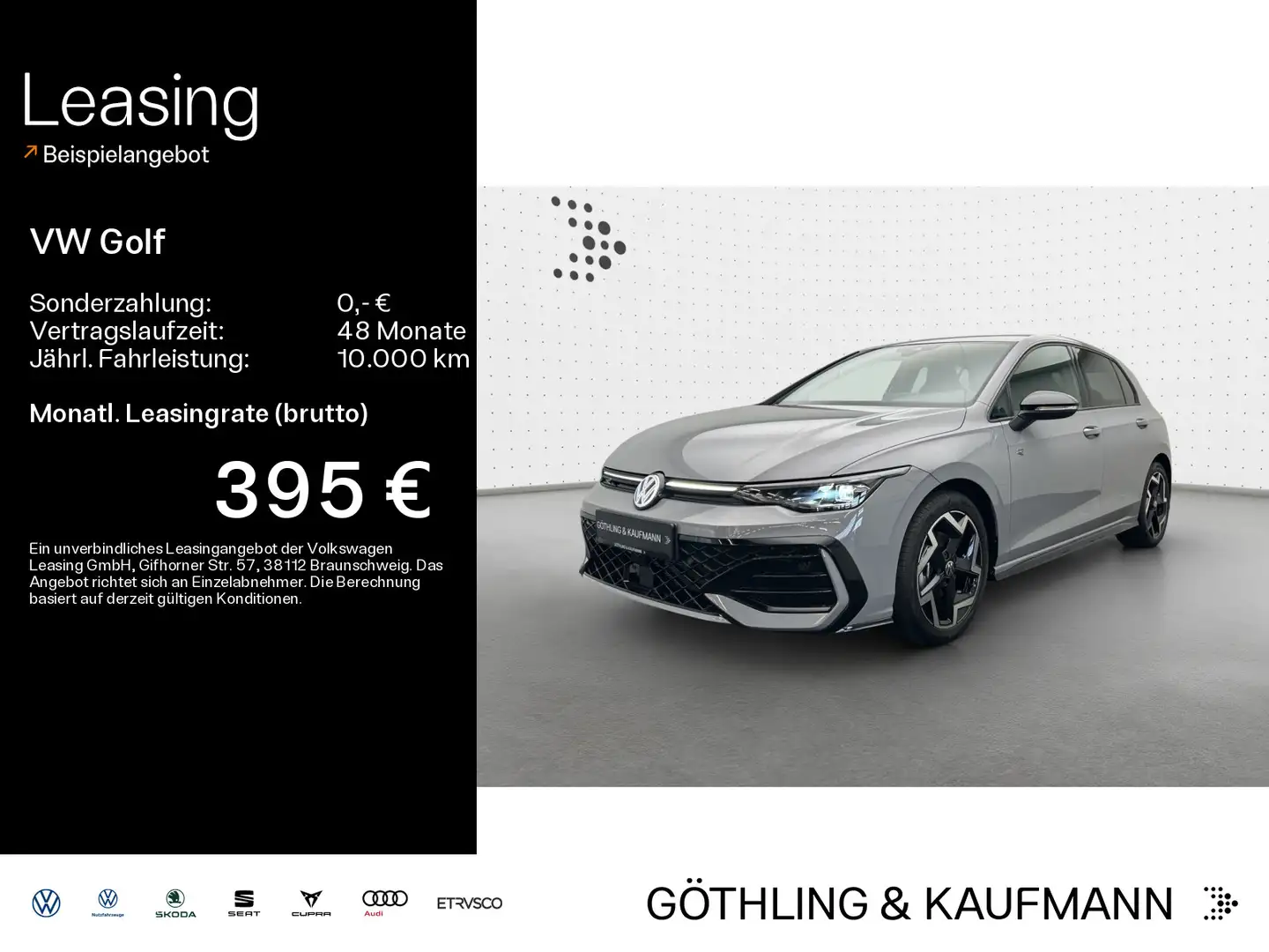 Volkswagen Golf R-Line 2.0 TDI DSG*NAVI*KAM*BlackStyle*IQ-L Grau - 1