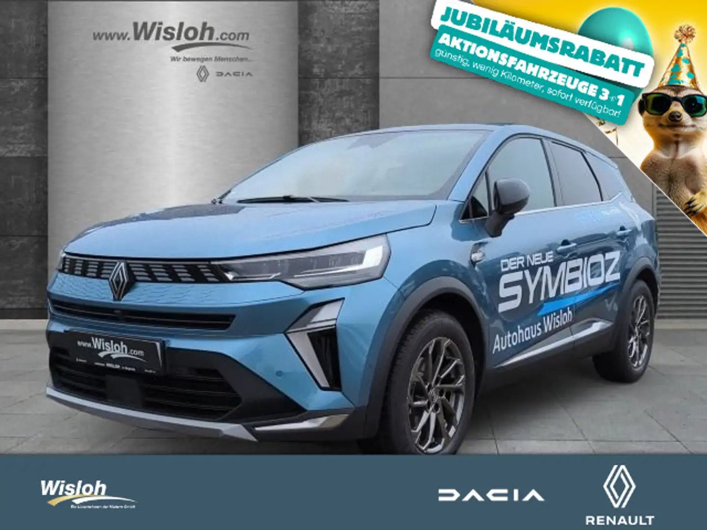 Renault Symbioz 1.6 E-TECH Full Hybrid 145 Iconic VFW Bleu - 1