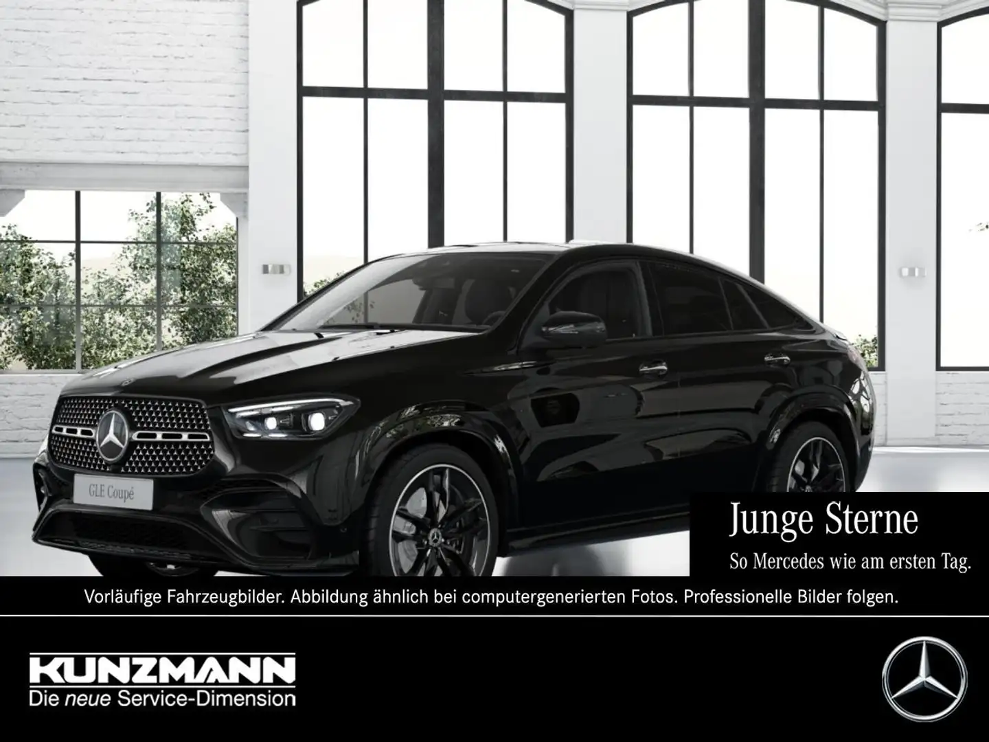 Mercedes-Benz GLE 450 d 4M Coupé AMG Airmatic Standheizung Schwarz - 1