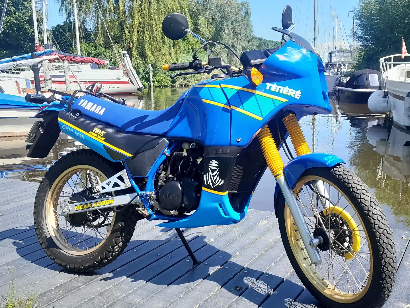 Yamaha DT 125 TENERE BELGARDO YPVS Blue - 1