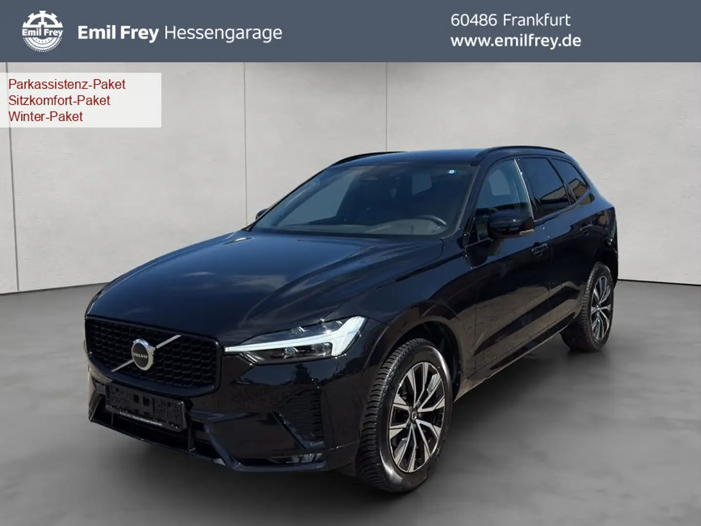 Volvo XC60 XC60 B4 AWD Plus-Dark Aut PilotAssist BLIS Voll-LE Schwarz - 1