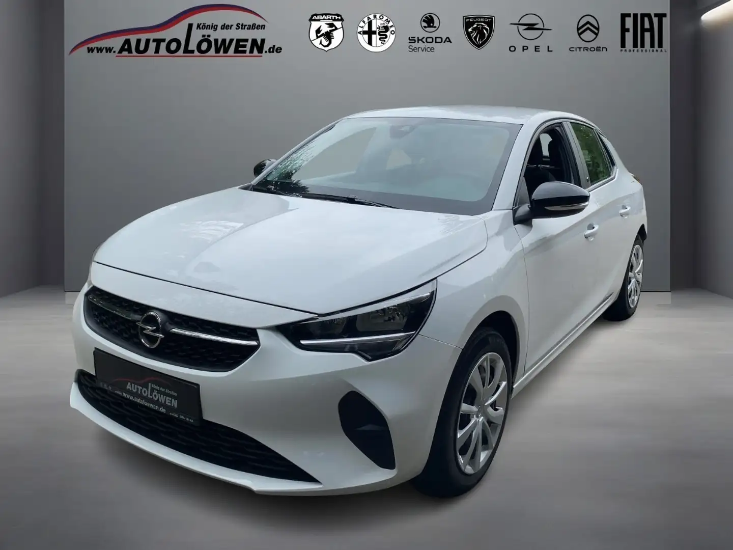 Opel Corsa F e Edition Blanc - 1