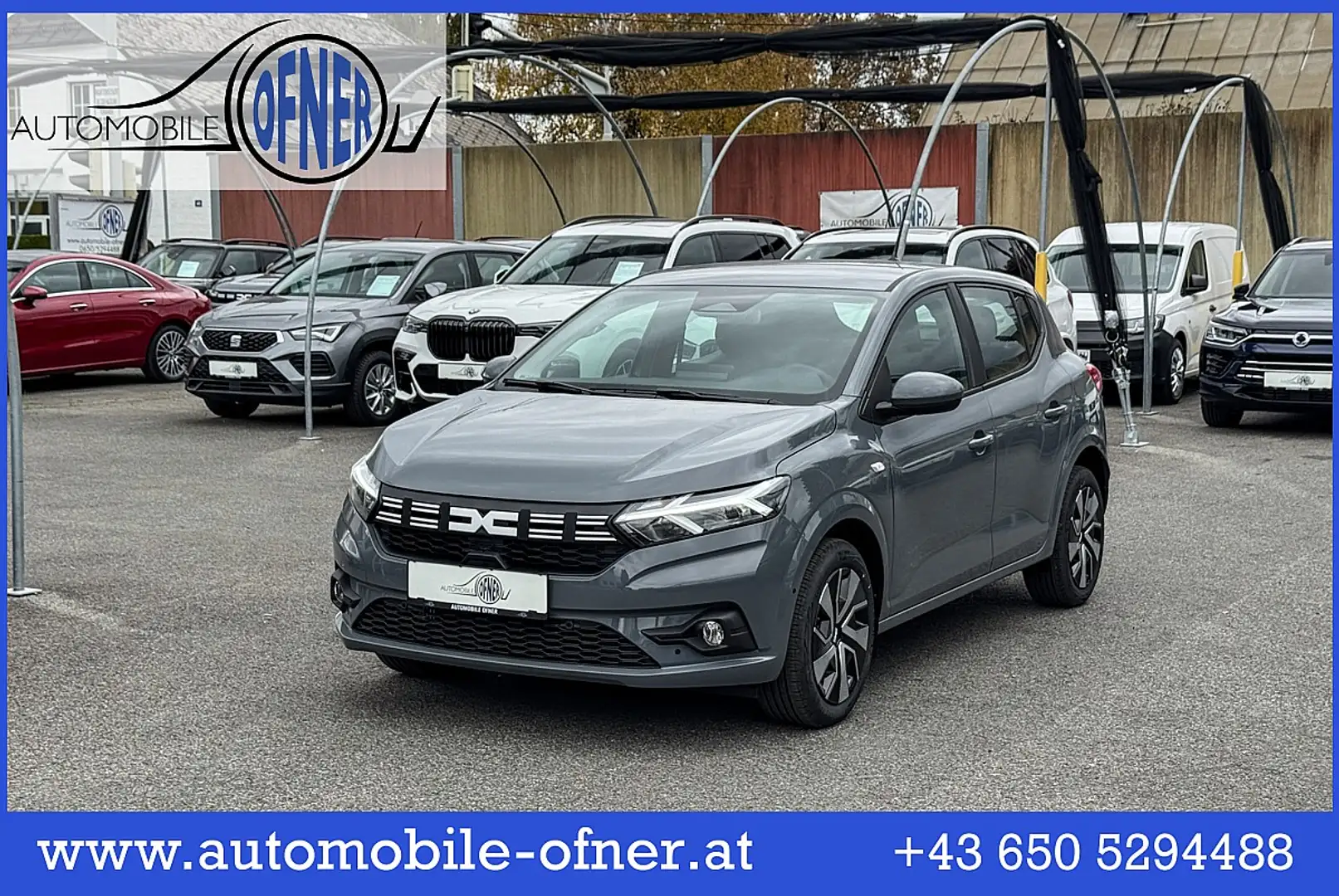 Dacia Sandero Expression TCe90 LED PDC Kamera Navi Grau - 1