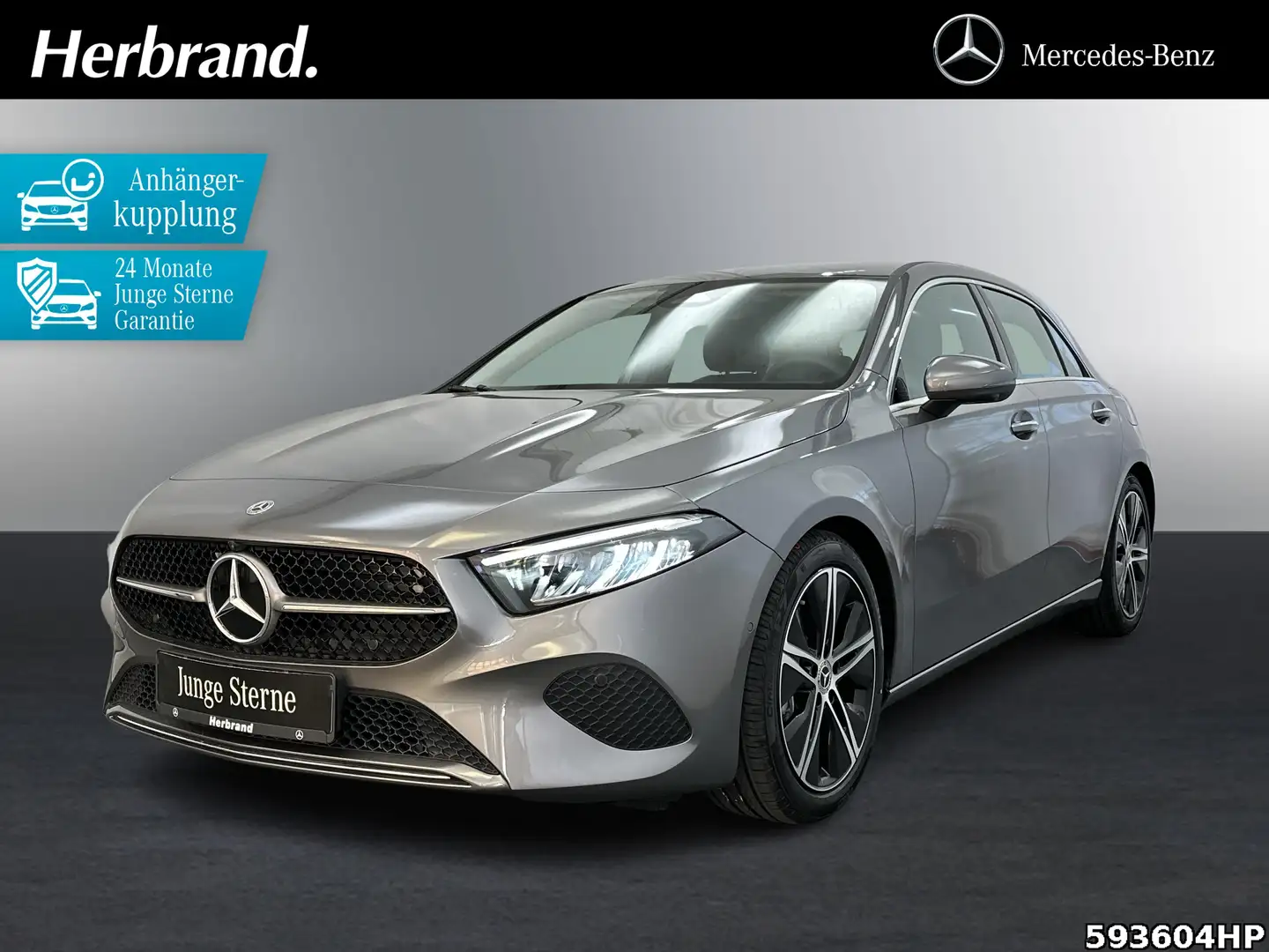 Mercedes-Benz A 180 Progressive AHK 360° KEYLESS Ambiente LED Grau - 1