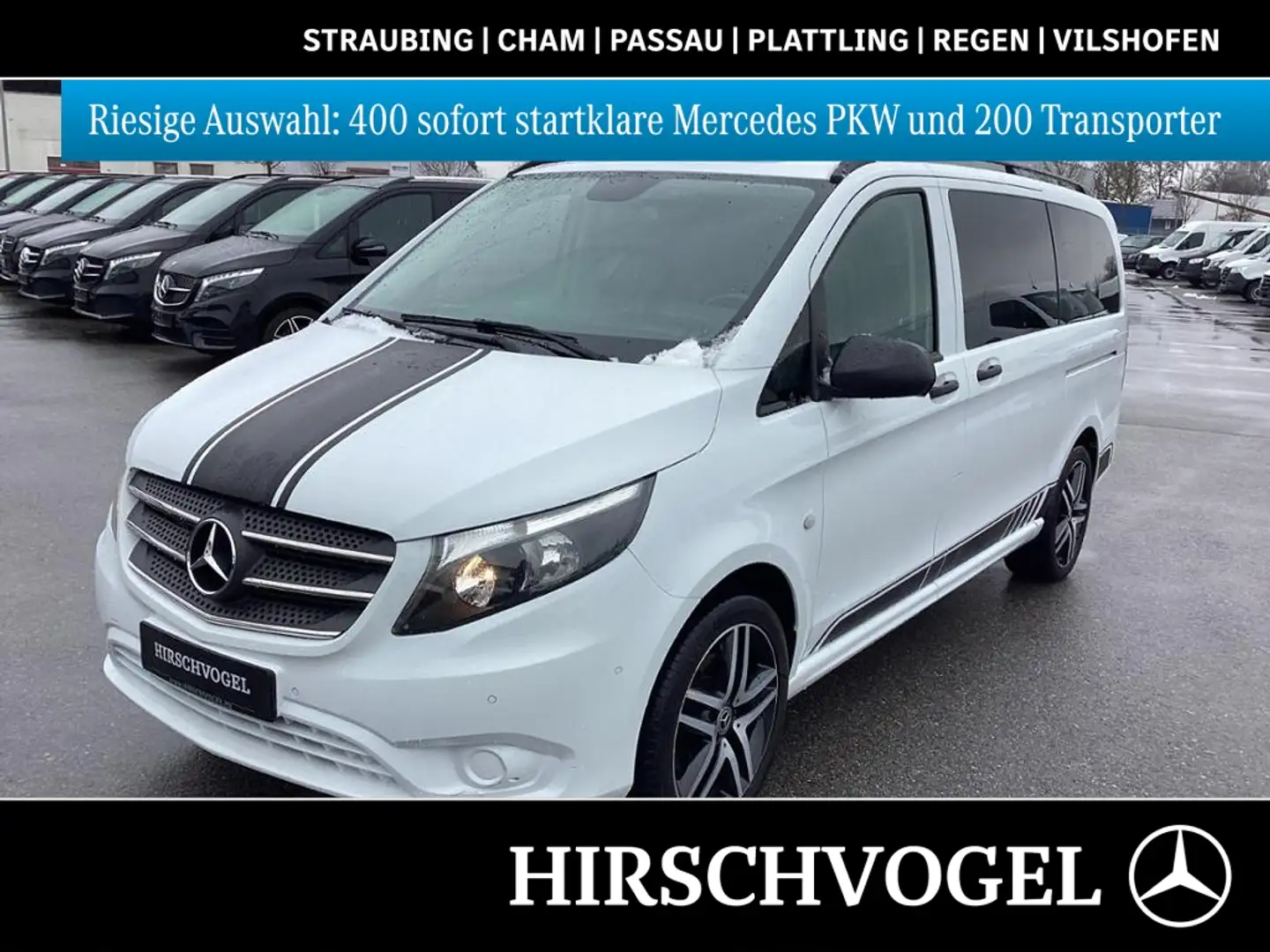Mercedes-Benz Vito 116 CDI Tourer Edition 4x4 8-Sitzer SPORT LINE Weiß - 1