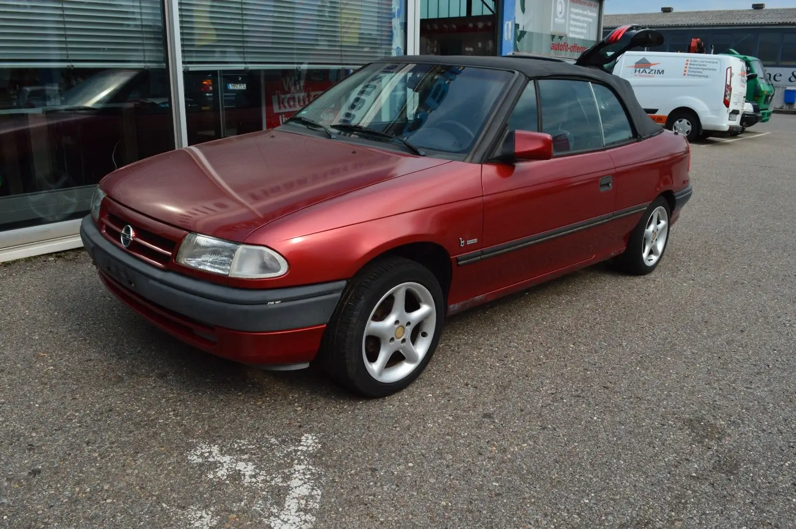 Opel Astra /  1 HAND Rot - 1