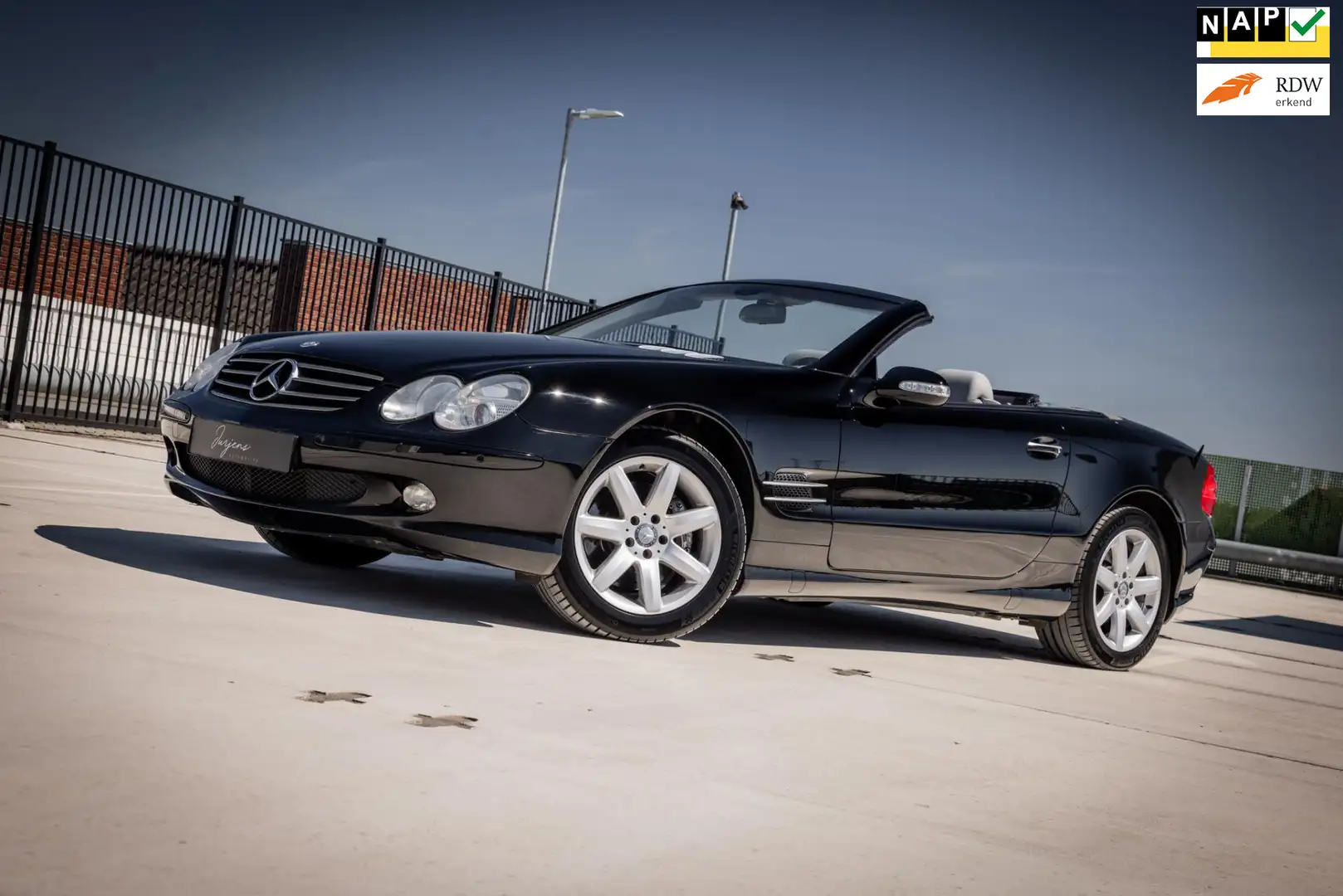 Mercedes-Benz SL 500 (306pk) ABC onderstel | Exclusive Leder | Zwart - 1
