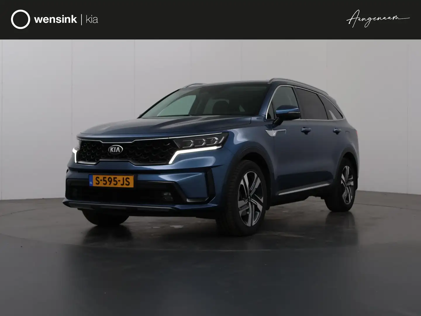 Kia Sorento 1.6 T-GDI Plug-in Hybrid 4WD DynamicPlusLine 7p. | Blauw - 1
