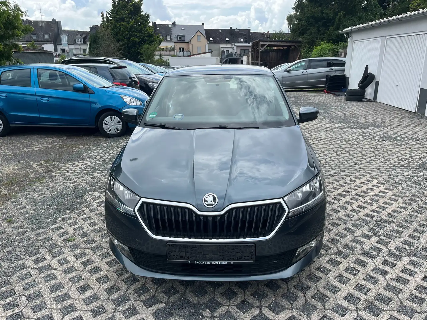 Skoda Fabia Cool Plus - Benzin, Klima, 1. Hand, Scheckheft 8Fb Grijs - 2