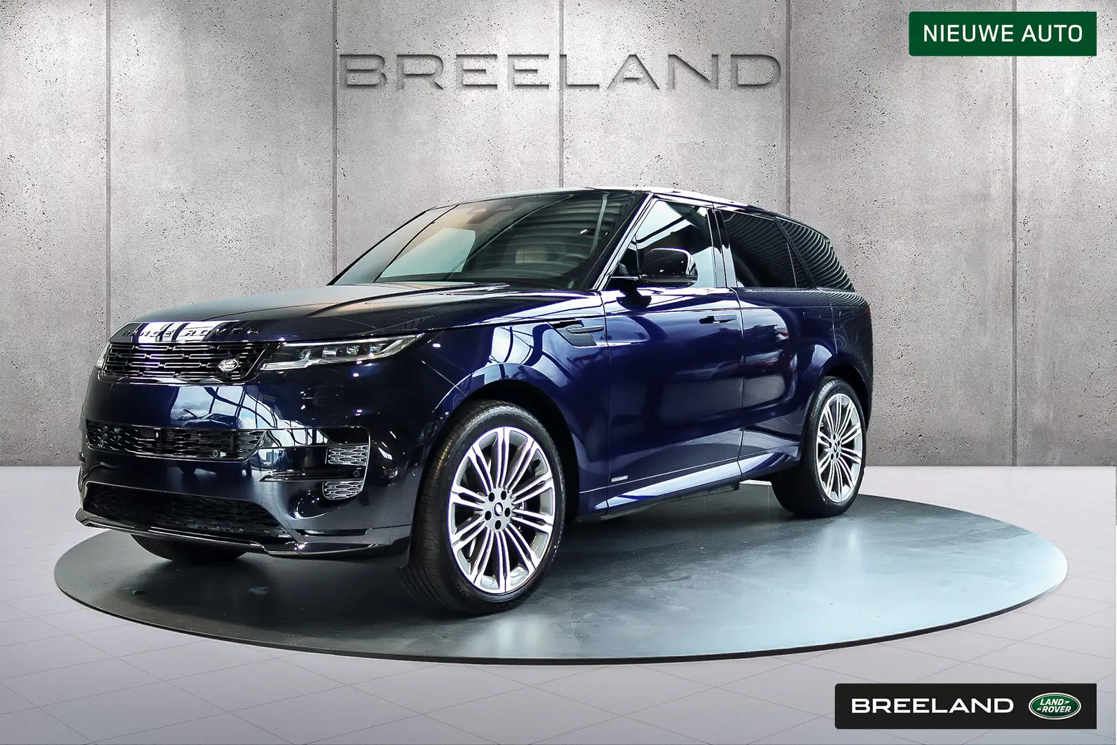 Land Rover Range Rover Sport P550e Autobiography | SVO-lak | NIEUW! Blauw - 1