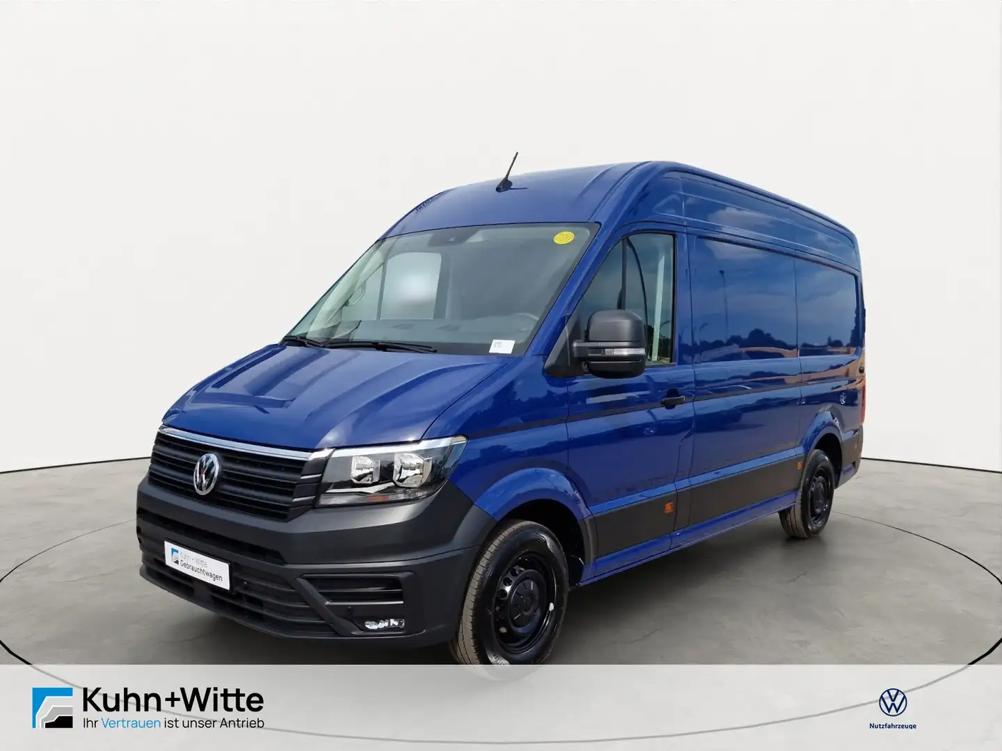 Volkswagen Crafter 35 Kasten 2.0 TDI MR *AHK*RFK*Navi* Bleu - 1
