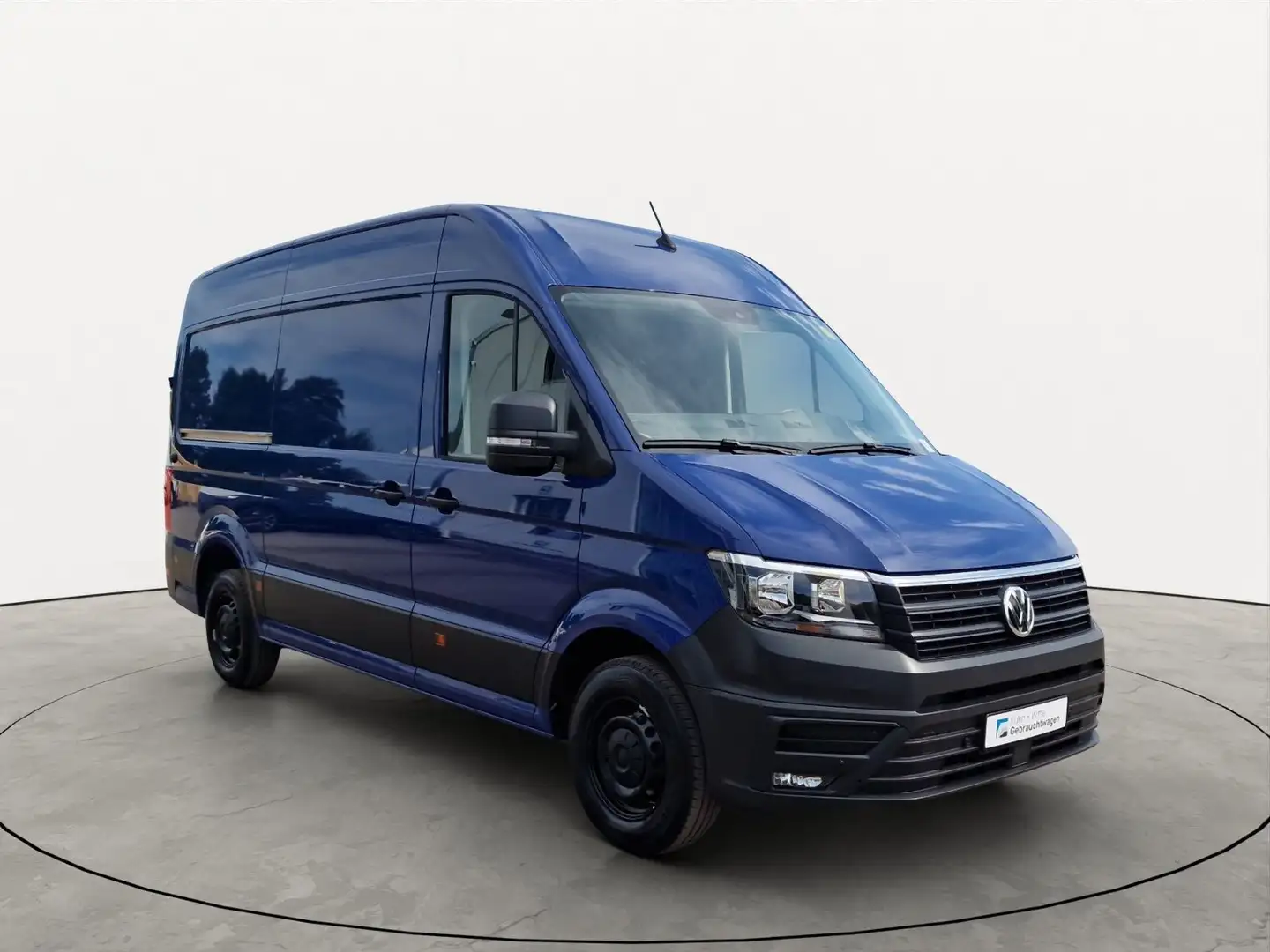 Volkswagen Crafter 35 Kasten 2.0 TDI MR *AHK*RFK*Navi* Bleu - 2