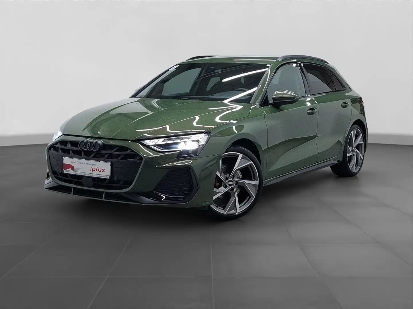 Audi A3 35 TFSI 2x S LINE LM19 SONOS HuD AS Grün - 2