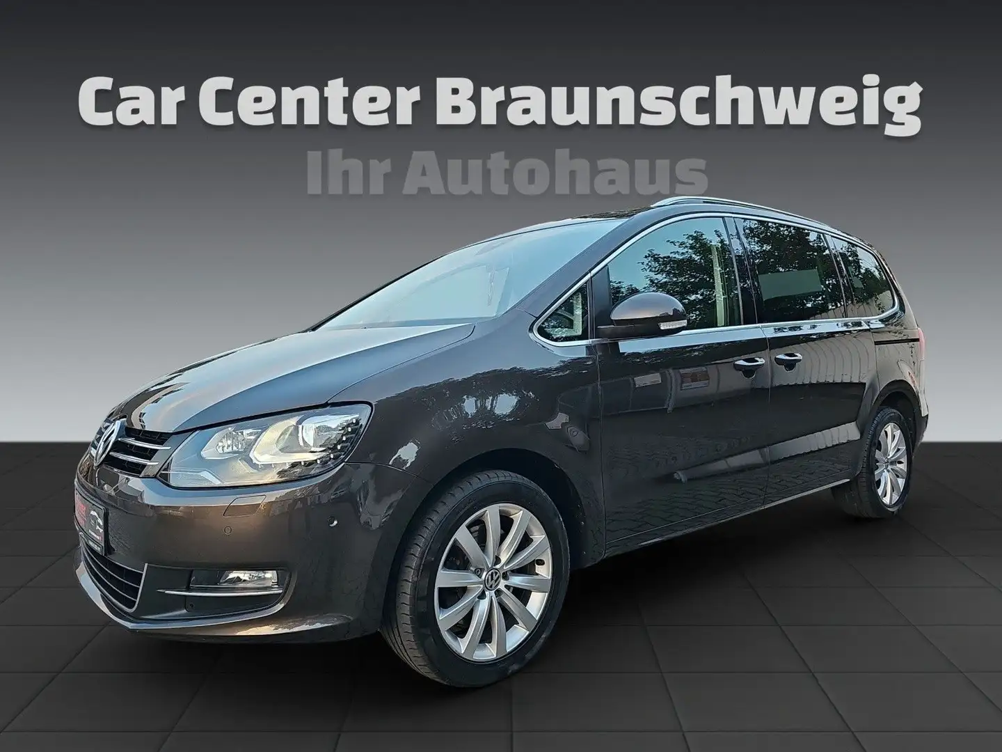 Volkswagen Sharan 2.0 TDI DSG BMT Highline+Pano+Kamera Barna - 1