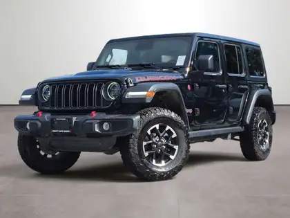 Black 2026 Jeep Wrangler SUV / Crossover Four-Wheel Drive Automatic