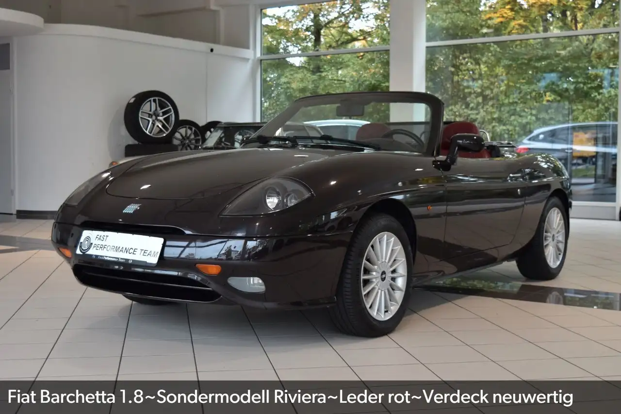 Fiat Barchetta 1.8 Riviera~S-Model~Leder~Verdeck neu, foto 1