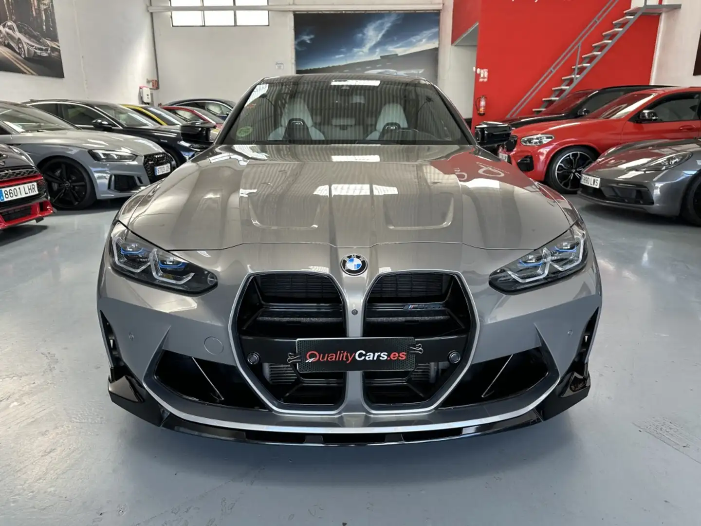 BMW M3 Competition Gris - 2