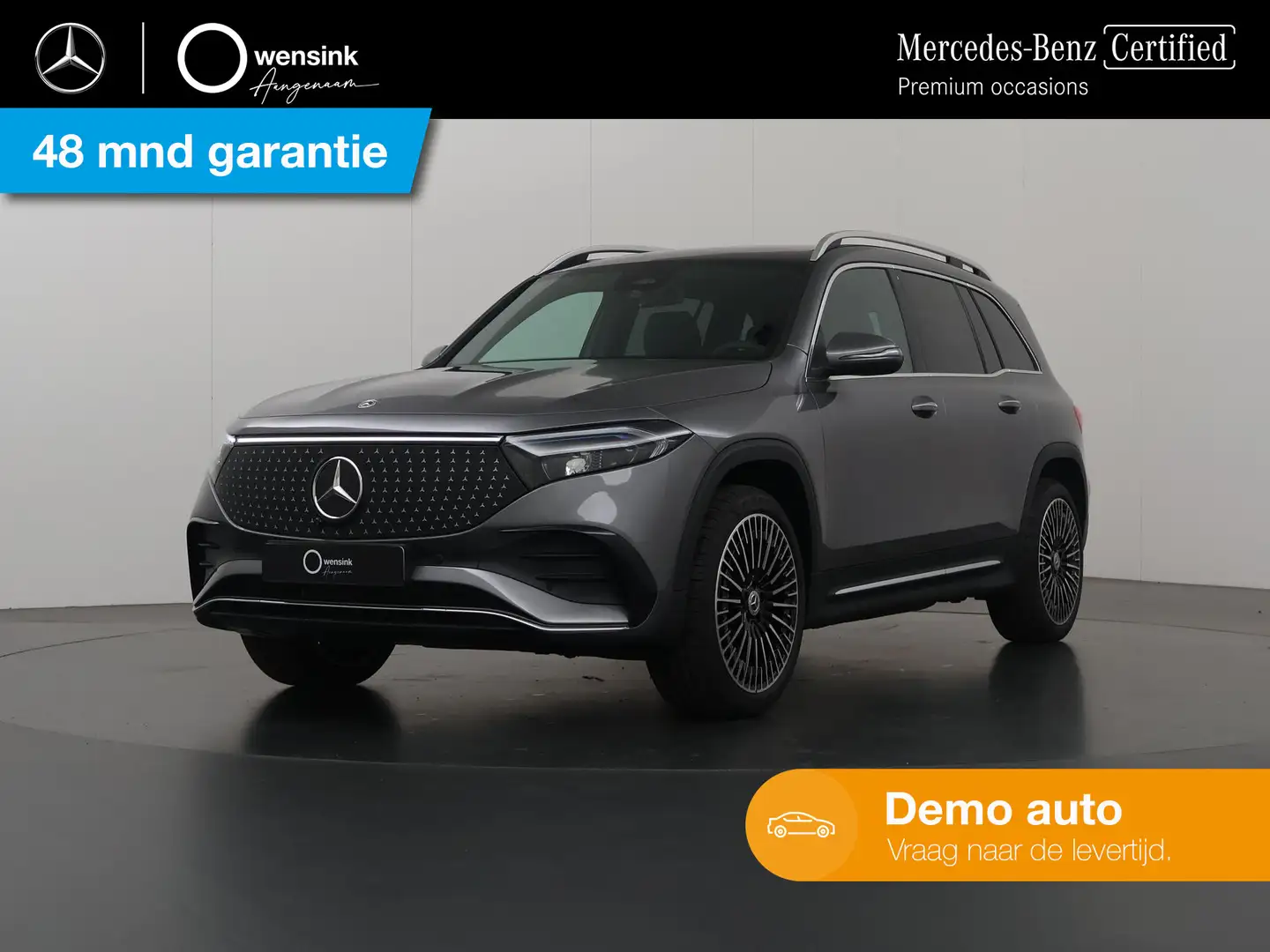 Mercedes-Benz EQB 250 250+ AMG Line 71 kWh | Panoramadak | Burmester | H Grijs - 1