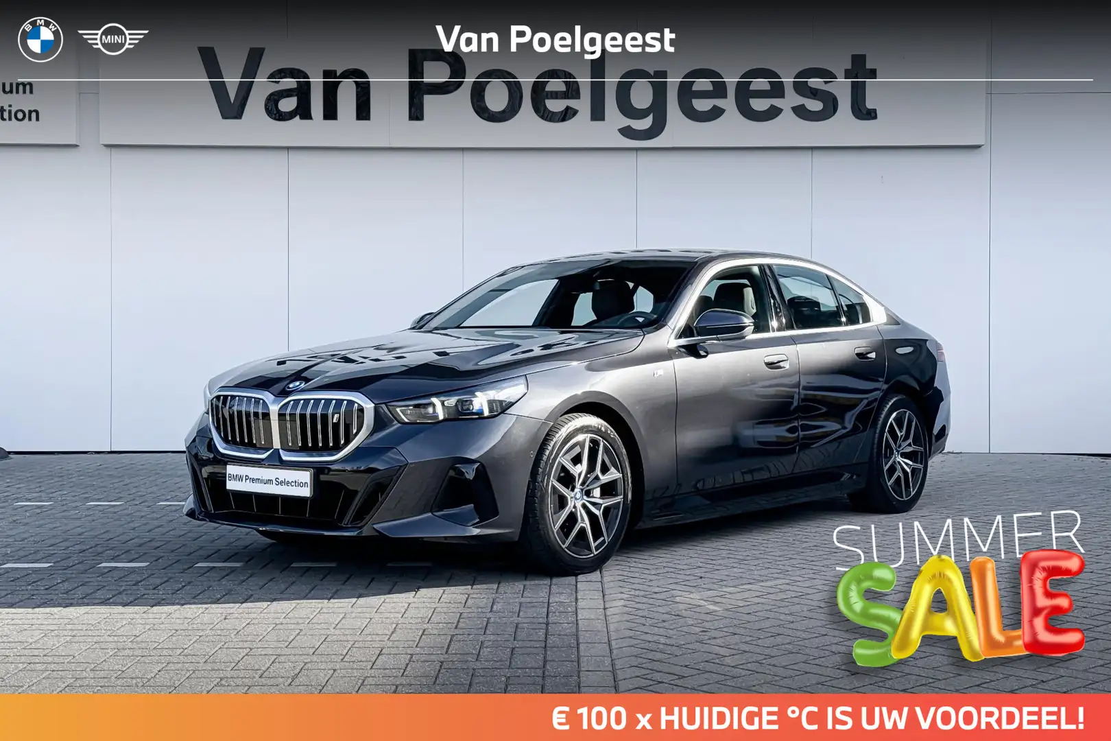 BMW i5 Sedan eDrive40 M Sportpakket | Summer Sale 100 Grijs - 1