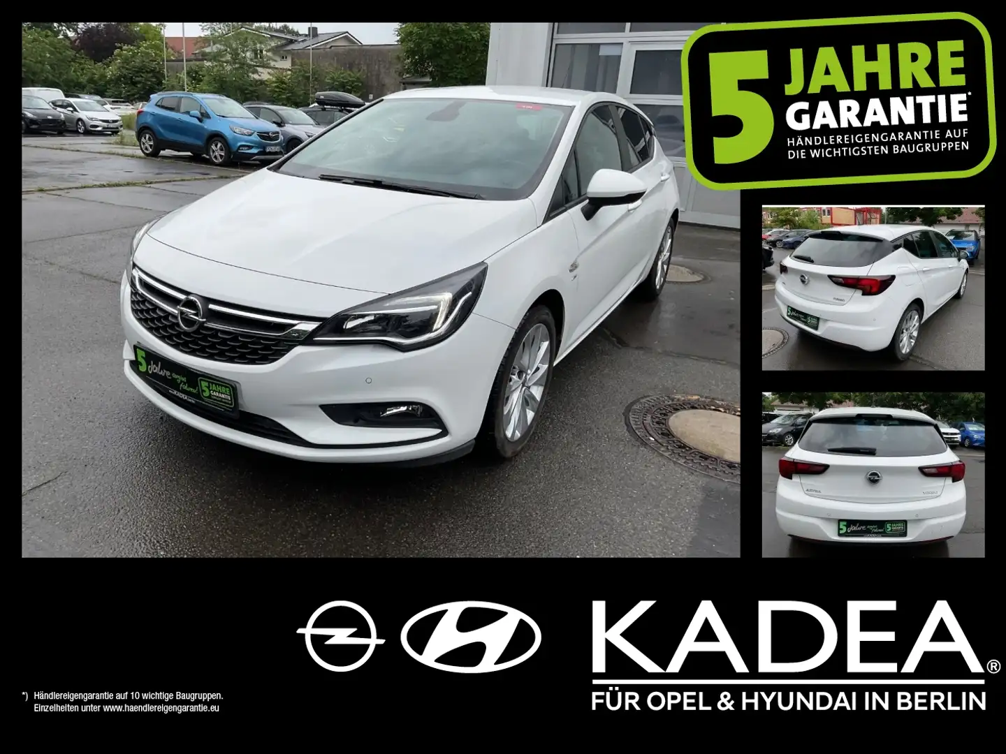 Opel Astra K 1.4 Winter-Pkt,PDC,Rückkam,17''LM,KlimaA Bianco - 1