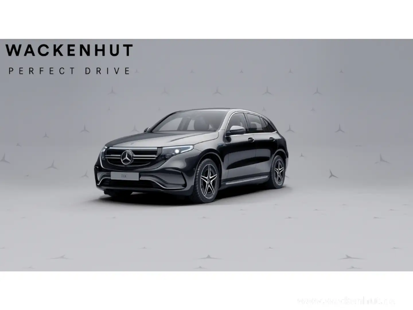 Mercedes-Benz EQC 400 4M AMG AHK+DISTR+MULTIB+RFK+VERK.ASS+19'' Noir - 1