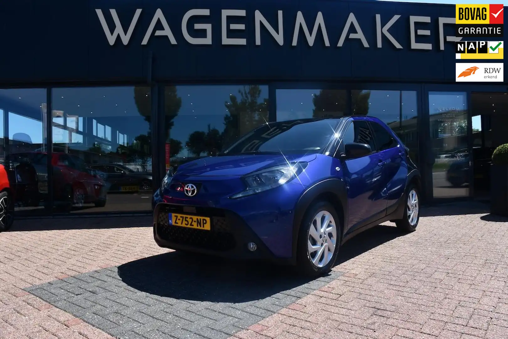 Toyota Aygo X 1.0 VVT-i S-CVT first Clima|ACC|Cam|Carplay! Blauw - 1