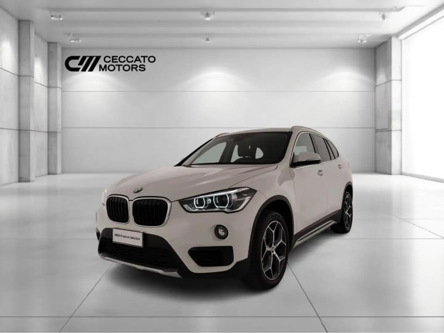 BMW X1 sdrive18d xLine auto Blanc - 1
