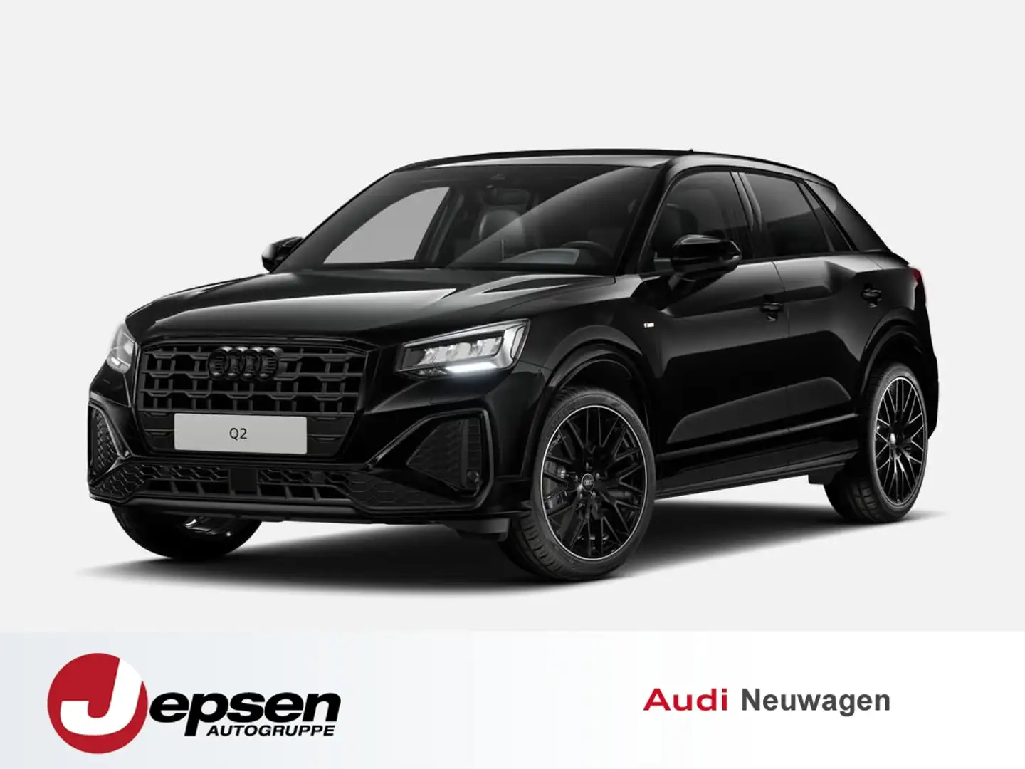 Audi Q2 S line 35 TFSI S tr. AHK 19Ž FLA LED Navi ACC Schwarz - 1
