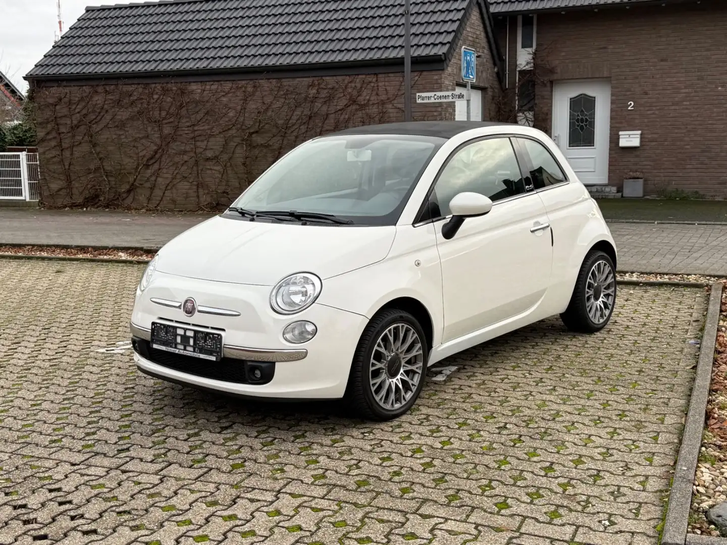 Fiat 500C Lounge/2.Hand/Tüv/Klima Weiß - 1