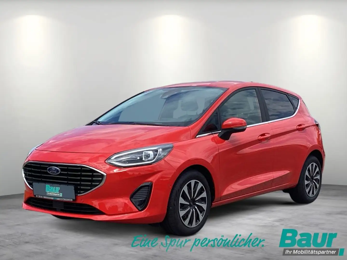 Ford Fiesta 1.0 EcoBoost Hybrid S&S Aut. TITANIUM X LED NAVI Rot - 1