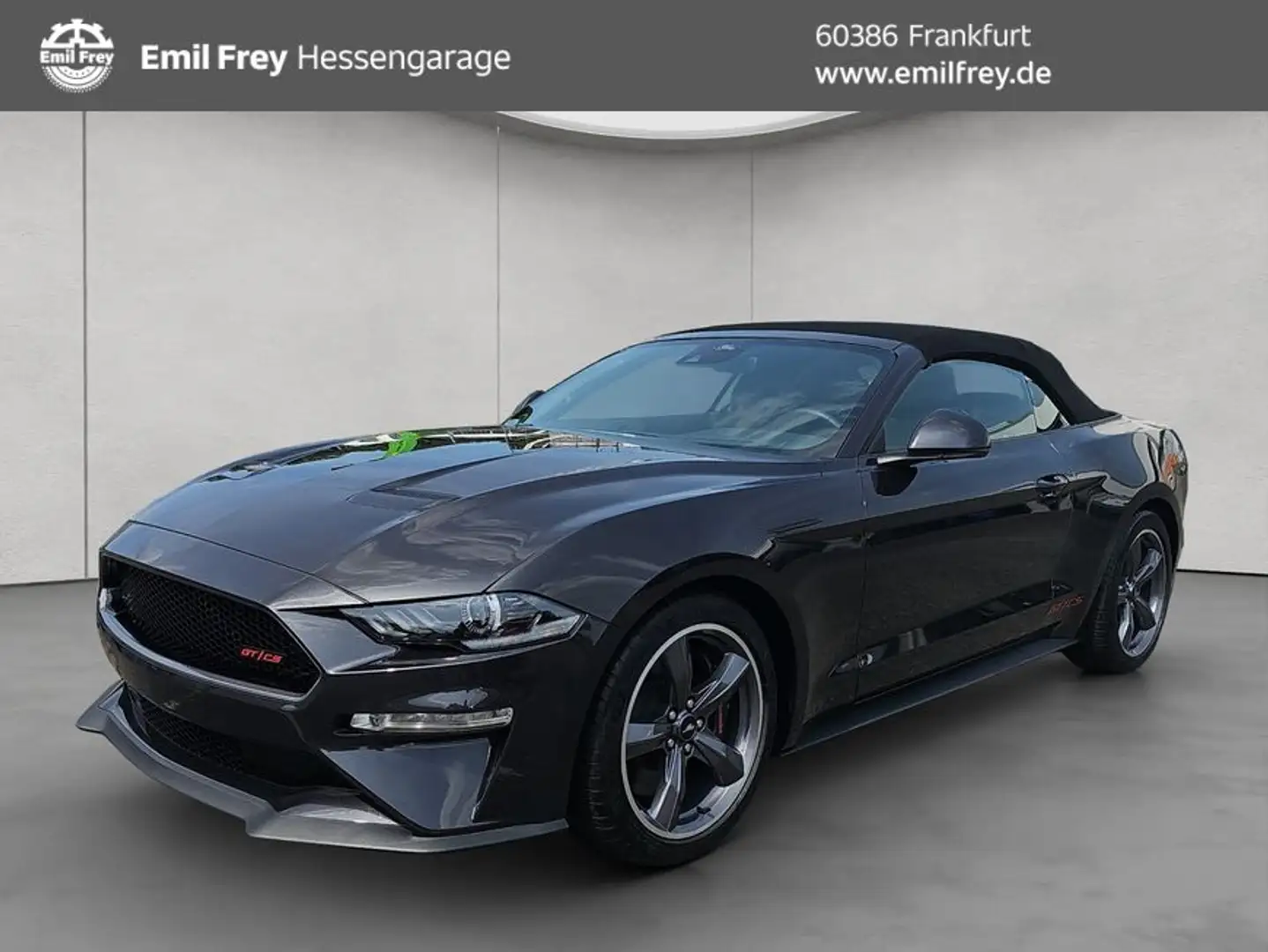 Ford Mustang Convertible 5.0 Ti-VCT V8 Aut. GT 330 kW, Gris - 1