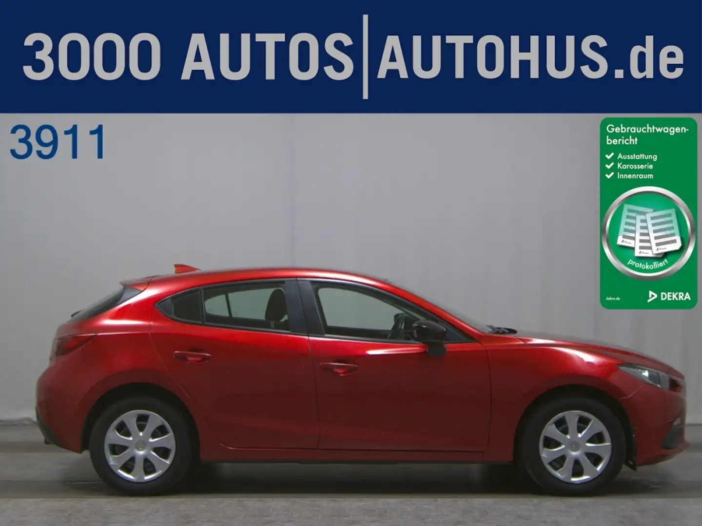 Mazda 3 1.5 SKYACTIV-G 100 Prime-Line Rood - 1