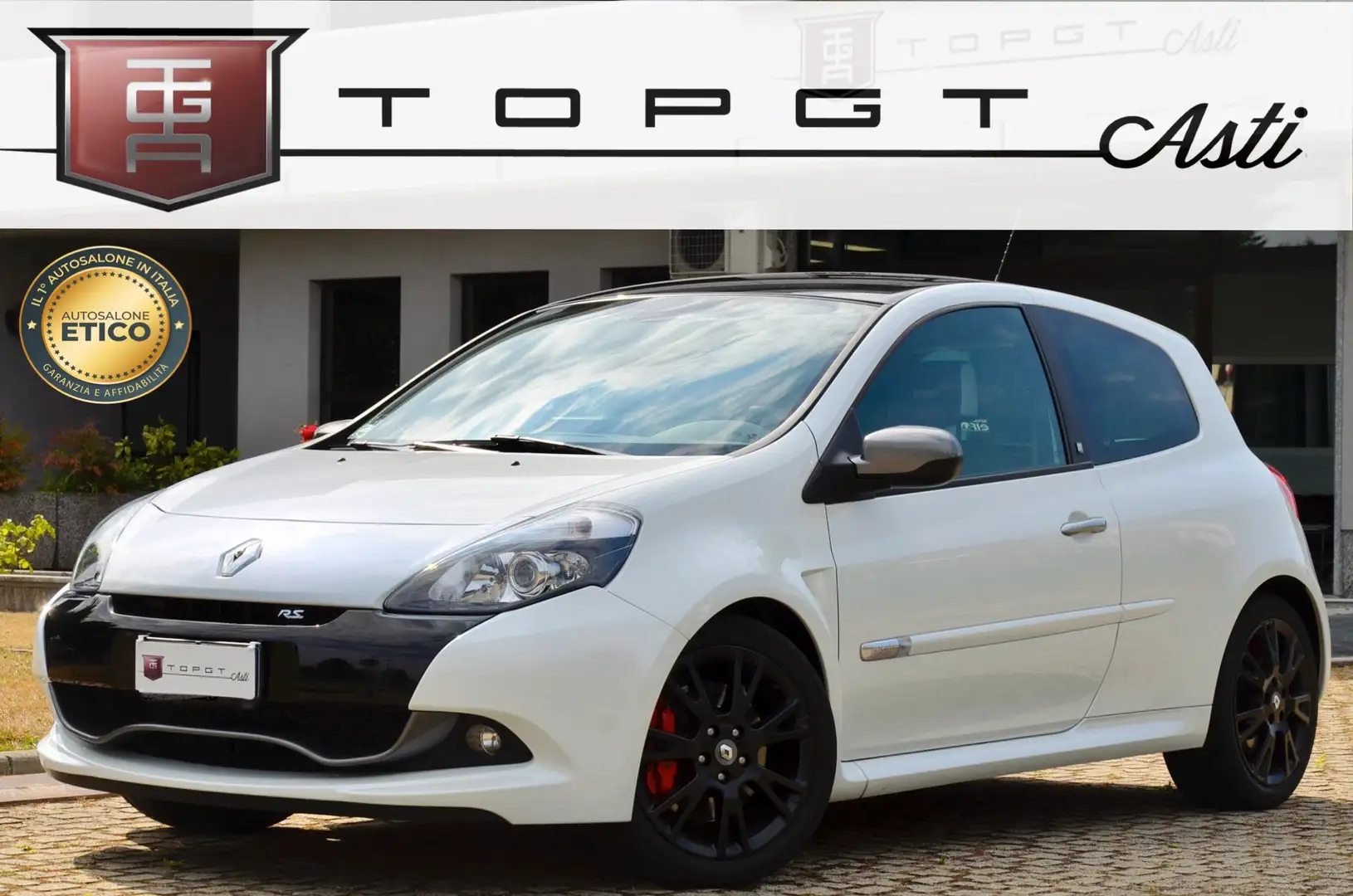 Renault Clio 3p 2.0 16v 20th Anniversario 203cv STOCK, UNICOPR. Bianco - 1