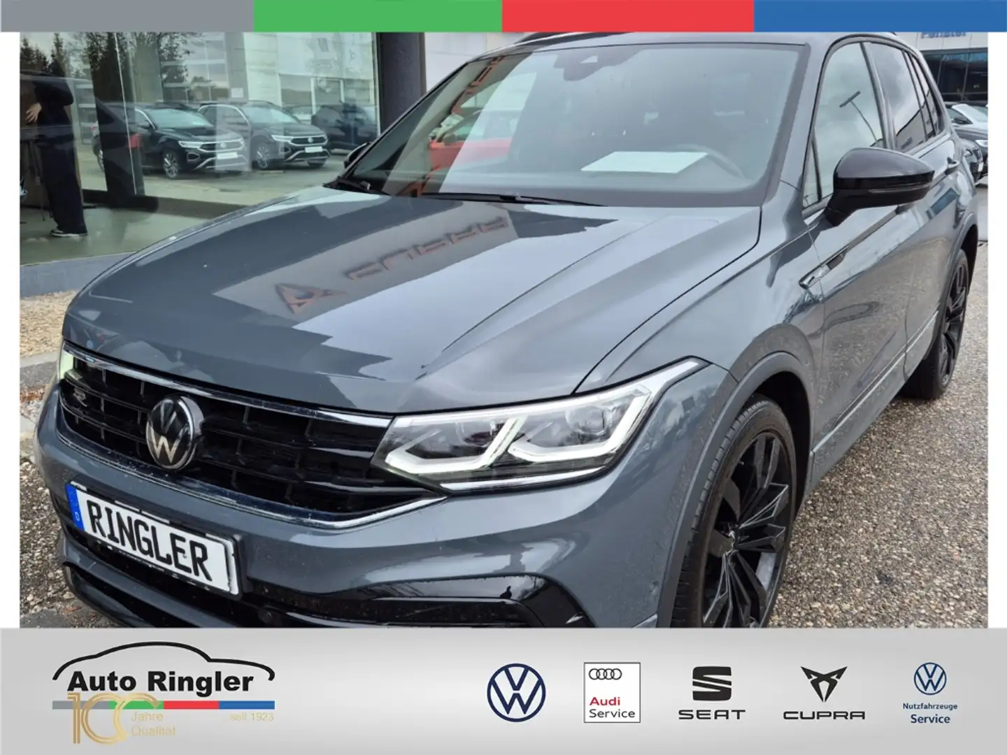 Volkswagen Tiguan 2.0 TDI R-Line+MATRIX+NAVI+AHK+20 Grigio - 1