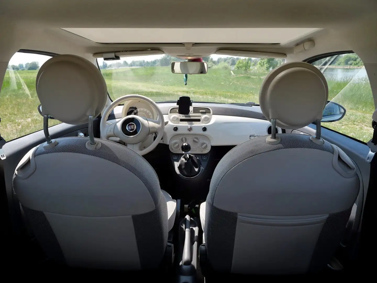 Fiat 500 500 1.2 Lounge Weiß - 2