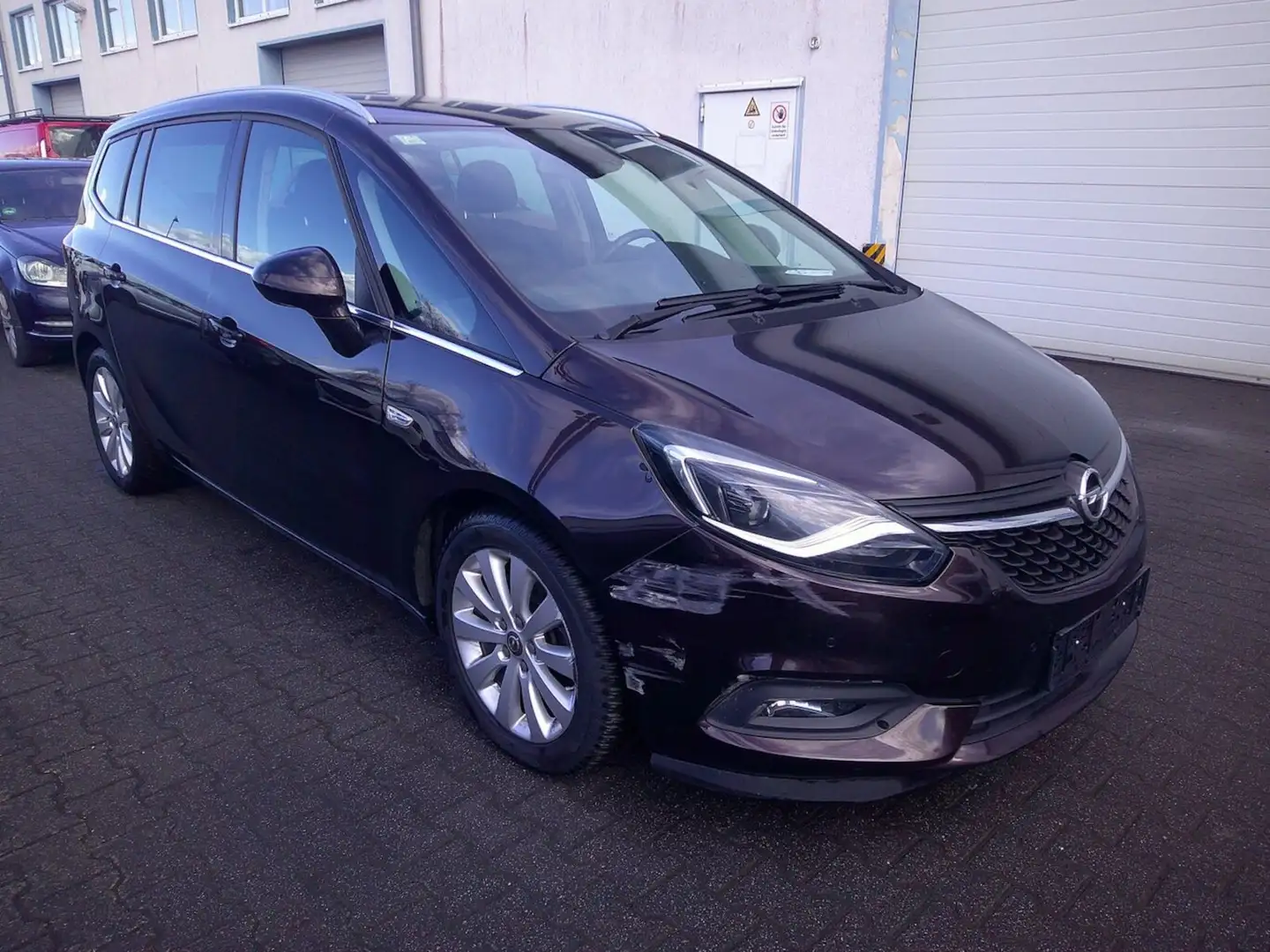 Opel Zafira 2.0 Diesel, Automatik, Kamera, 7 Sitzer Braun - 2