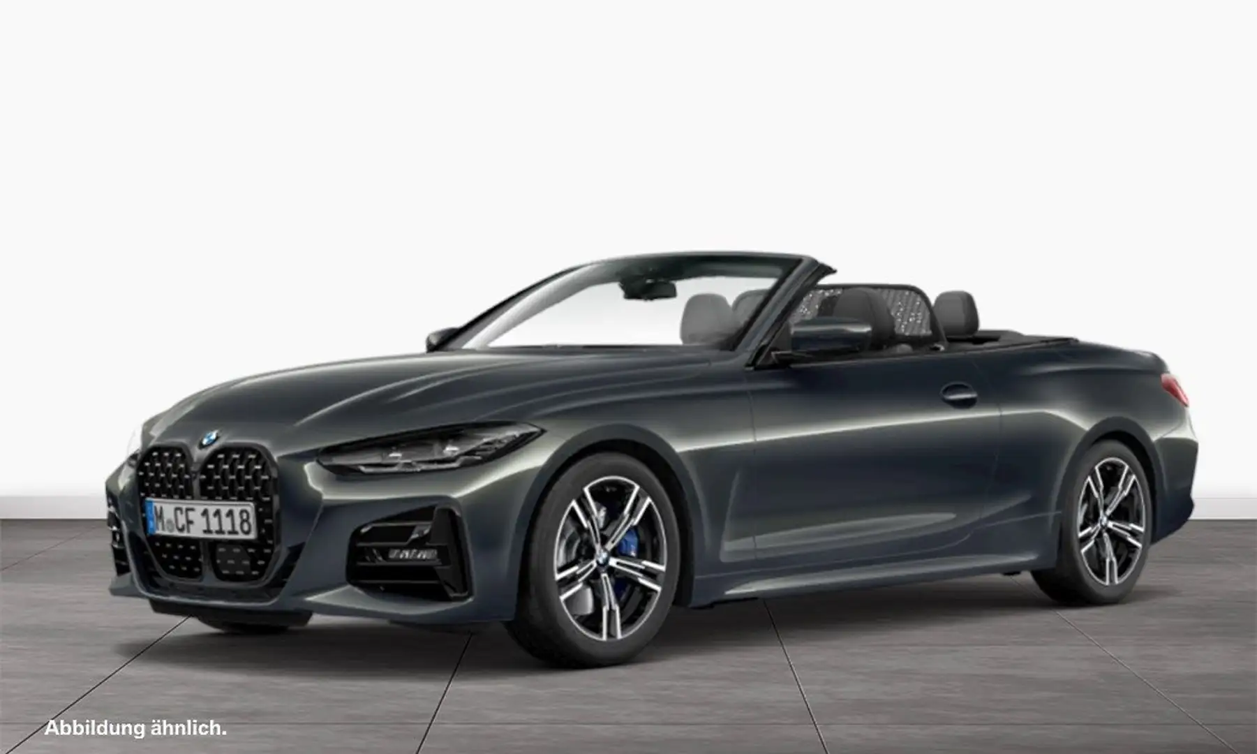 BMW 420 i Cabrio M Sport Head-Up HiFi DAB WLAN AHK Grau - 1