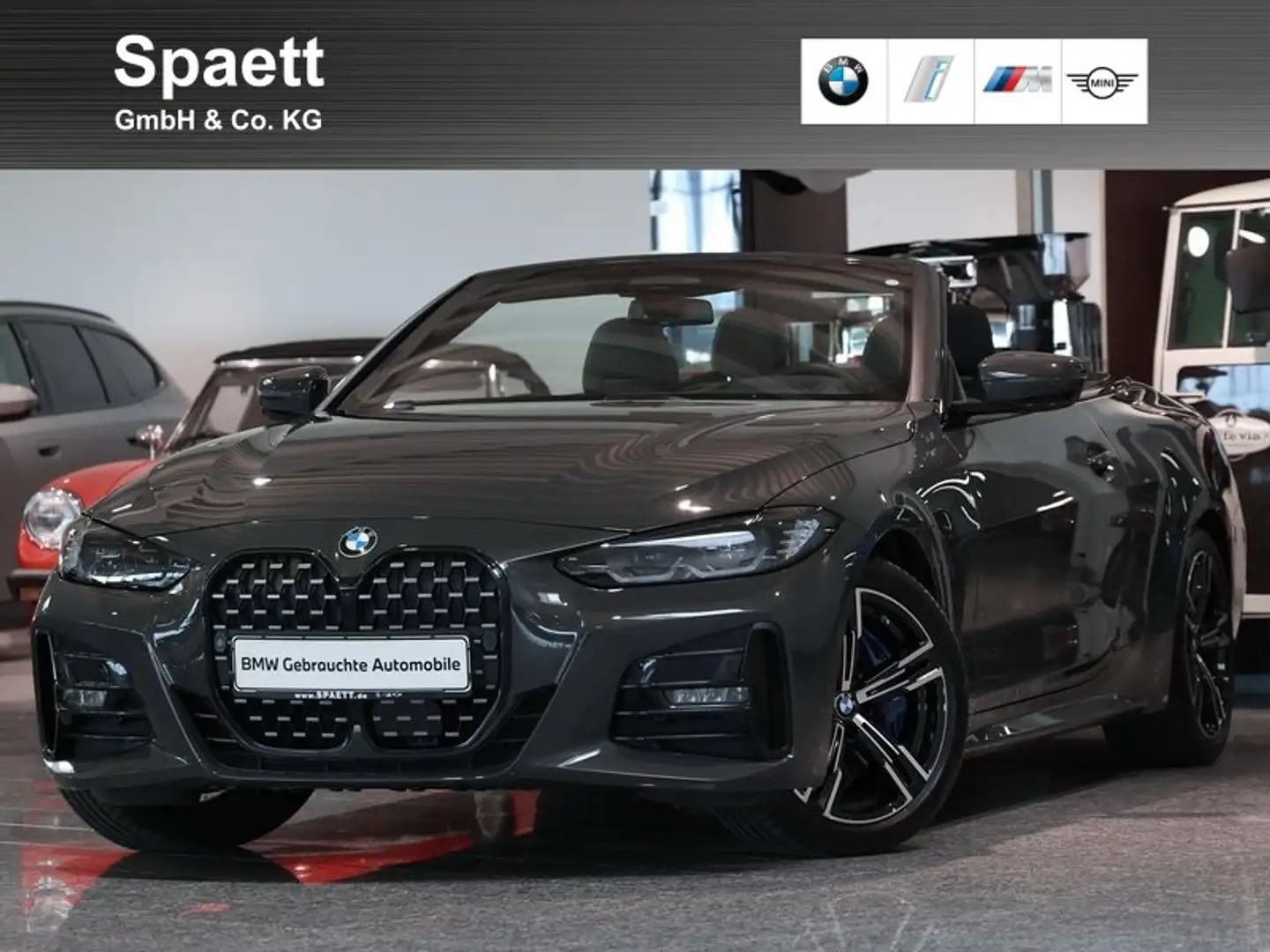 BMW 420 i Cabrio M Sport DrivAssProf RFK AHK HUD Grau - 1