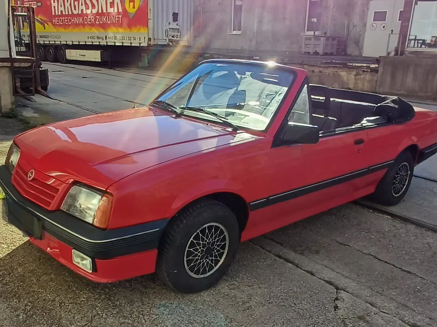 Opel Ascona CABRIOLET Rouge - 1