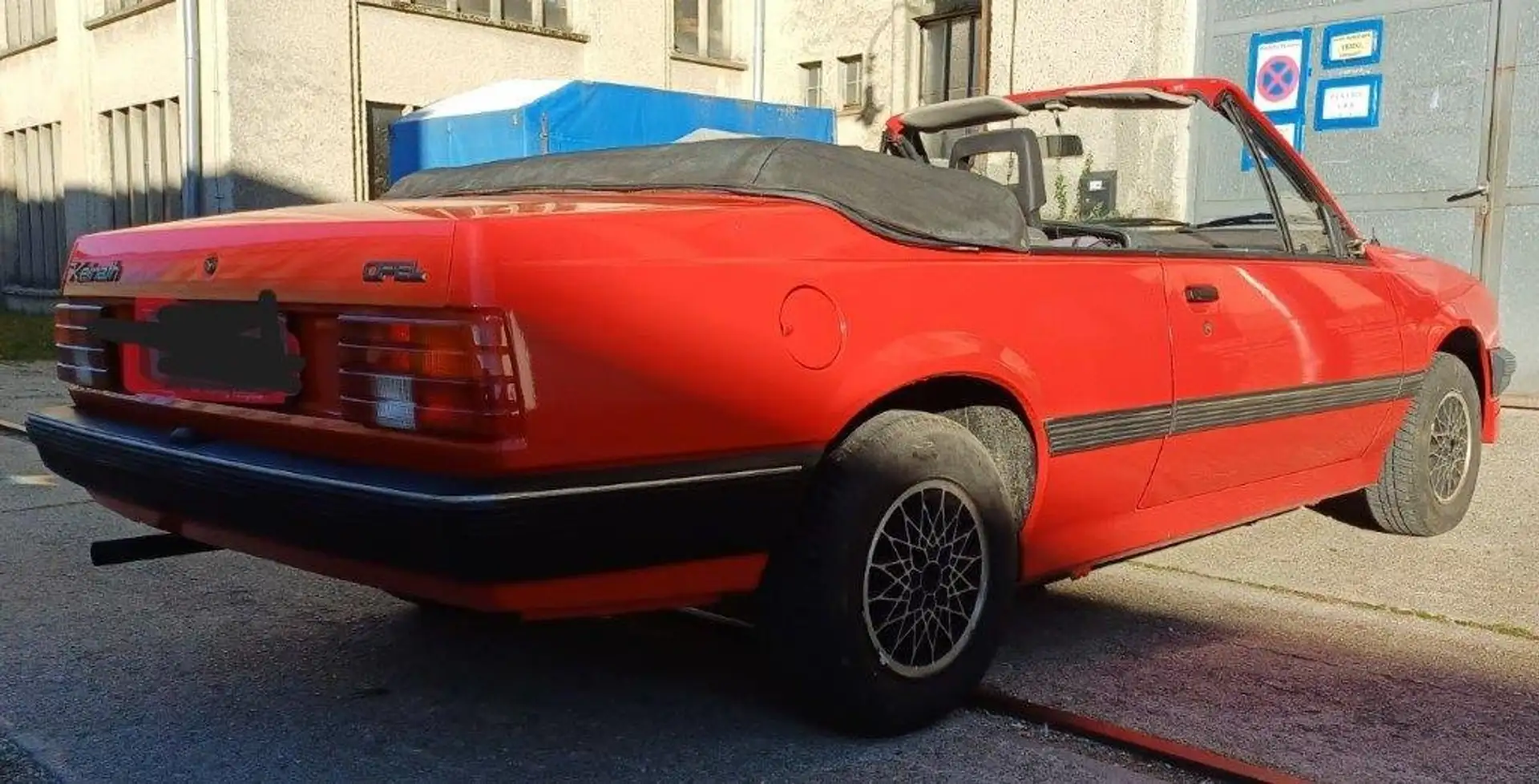 Opel Ascona CABRIOLET Rot - 2